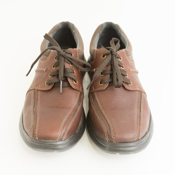 Clarks Men\'s Cotrell Walk Oxford in Tobacco main image 8